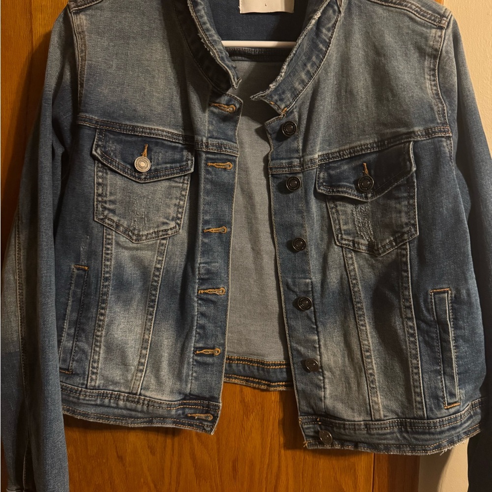 KanCan Classic Blue Denim Jacket